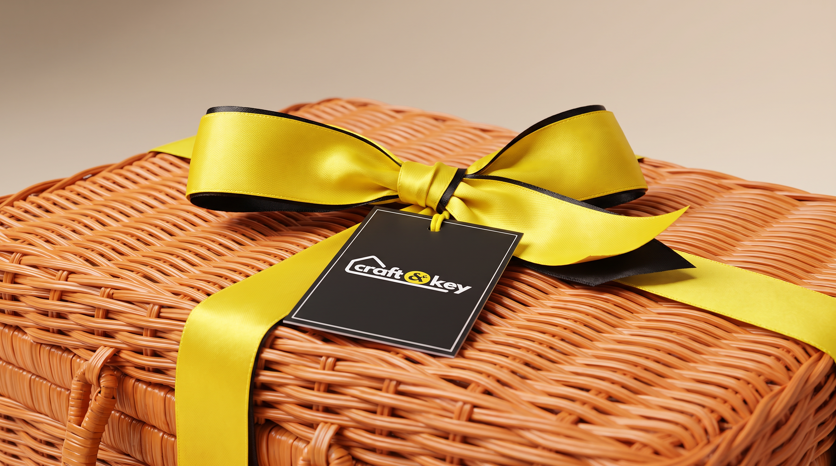 Craft and Key Gift Basket